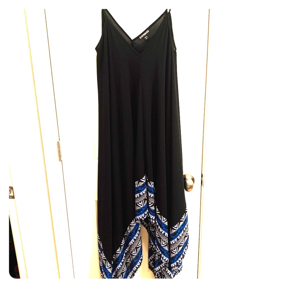 Flowing black dress!